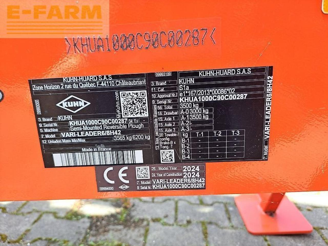 Kuhn vari-leader 7 nsh - Plow: picture 5 Kuhn vari-leader 7 nsh - Plow: picture 5