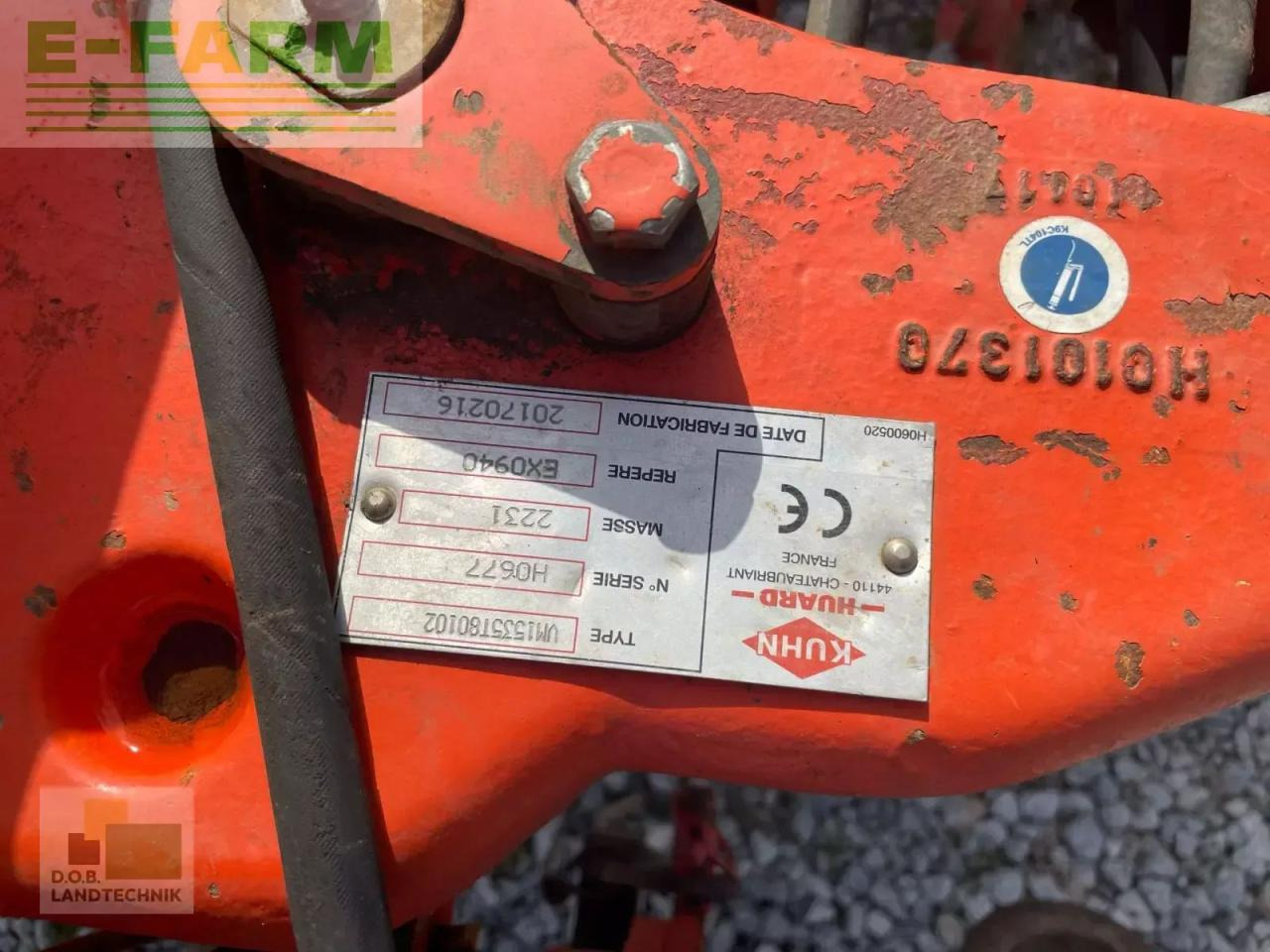 Kuhn vari-master 153 mit schollencracker - Plow: picture 5 Kuhn vari-master 153 mit schollencracker - Plow: picture 5