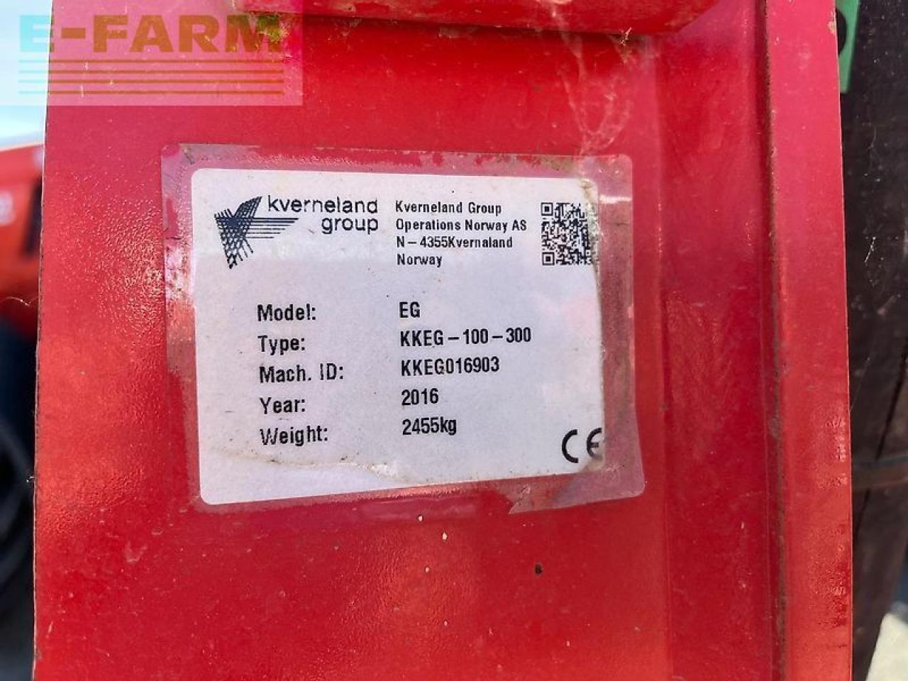 Kverneland eg 100/300 - Plow: picture 5 Kverneland eg 100/300 - Plow: picture 5