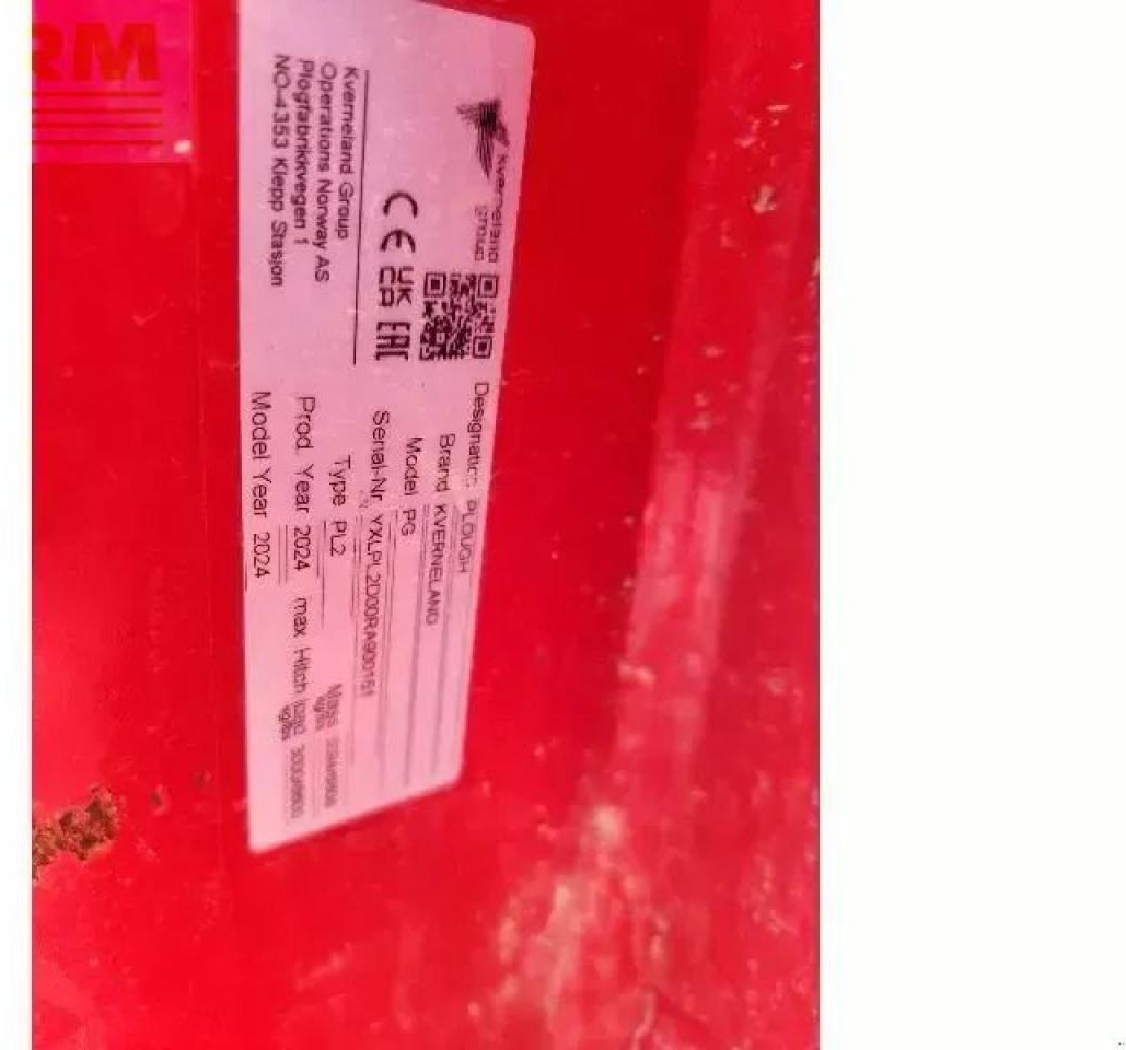 Plow Kverneland pg 6: picture 8 Plow Kverneland pg 6: picture 8