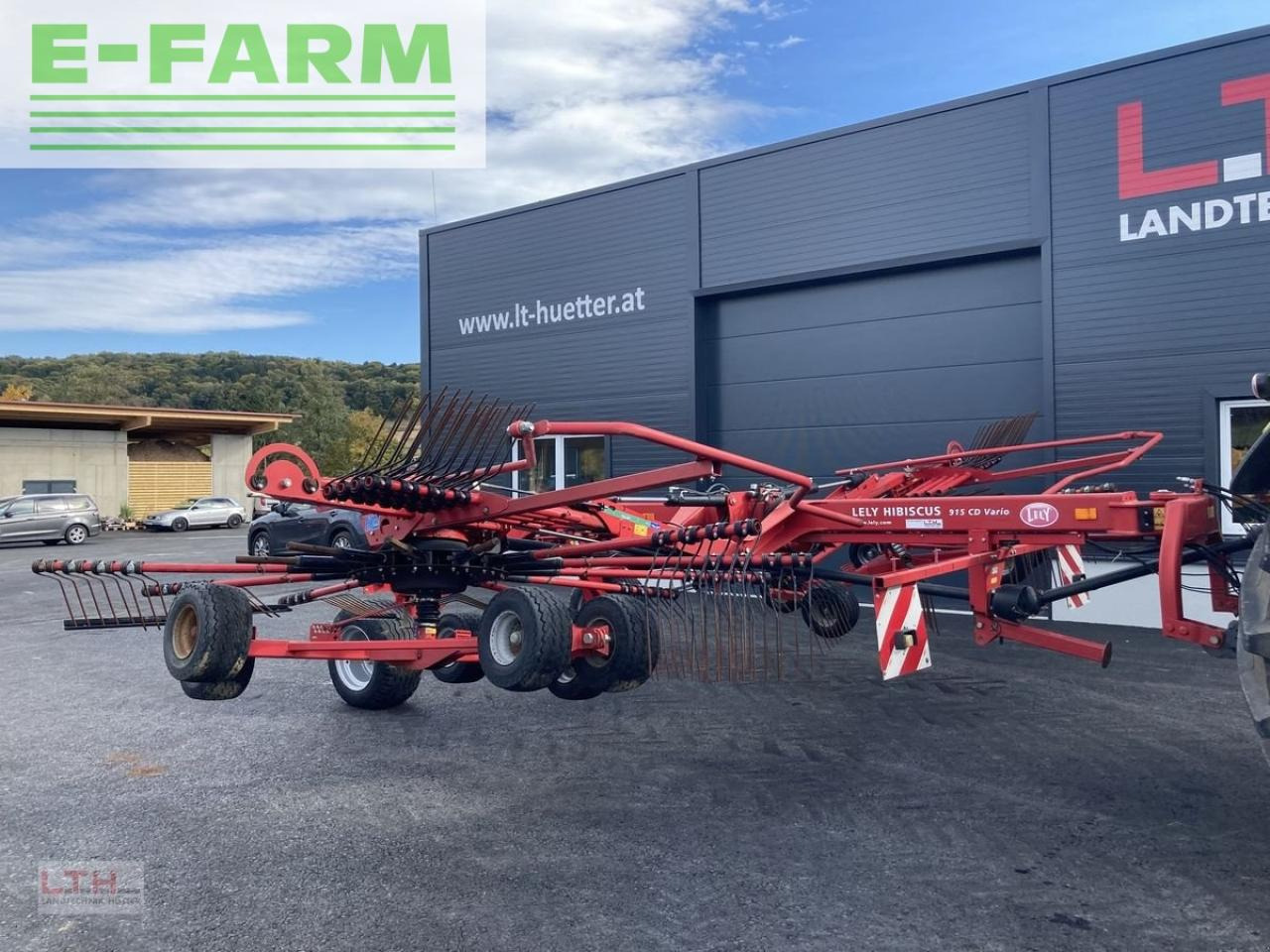 Lely hibiscus 915 cd - Tedder/ Rake: picture 2 Lely hibiscus 915 cd - Tedder/ Rake: picture 2