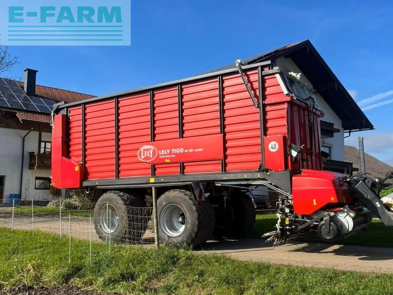 Lely tigo 60 rd - Farm tipping trailer/ Dumper: picture 1 Lely tigo 60 rd - Farm tipping trailer/ Dumper: picture 1