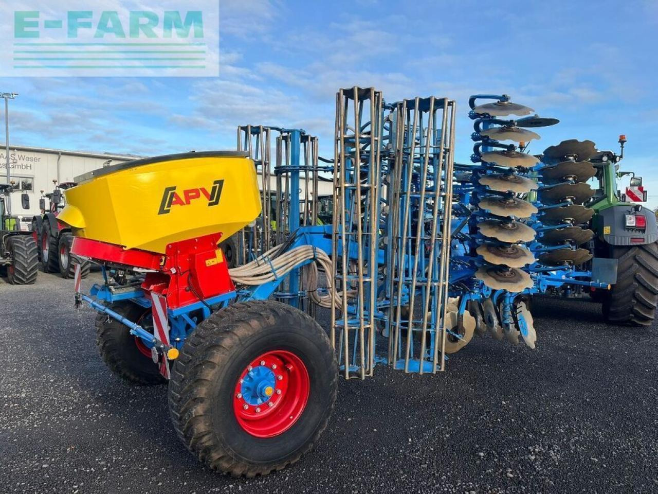 Lemken rubin 10/500 kua, kurzscheibenegge, apv ps 800 m - Disc harrow: picture 1 Lemken rubin 10/500 kua, kurzscheibenegge, apv ps 800 m - Disc harrow: picture 1