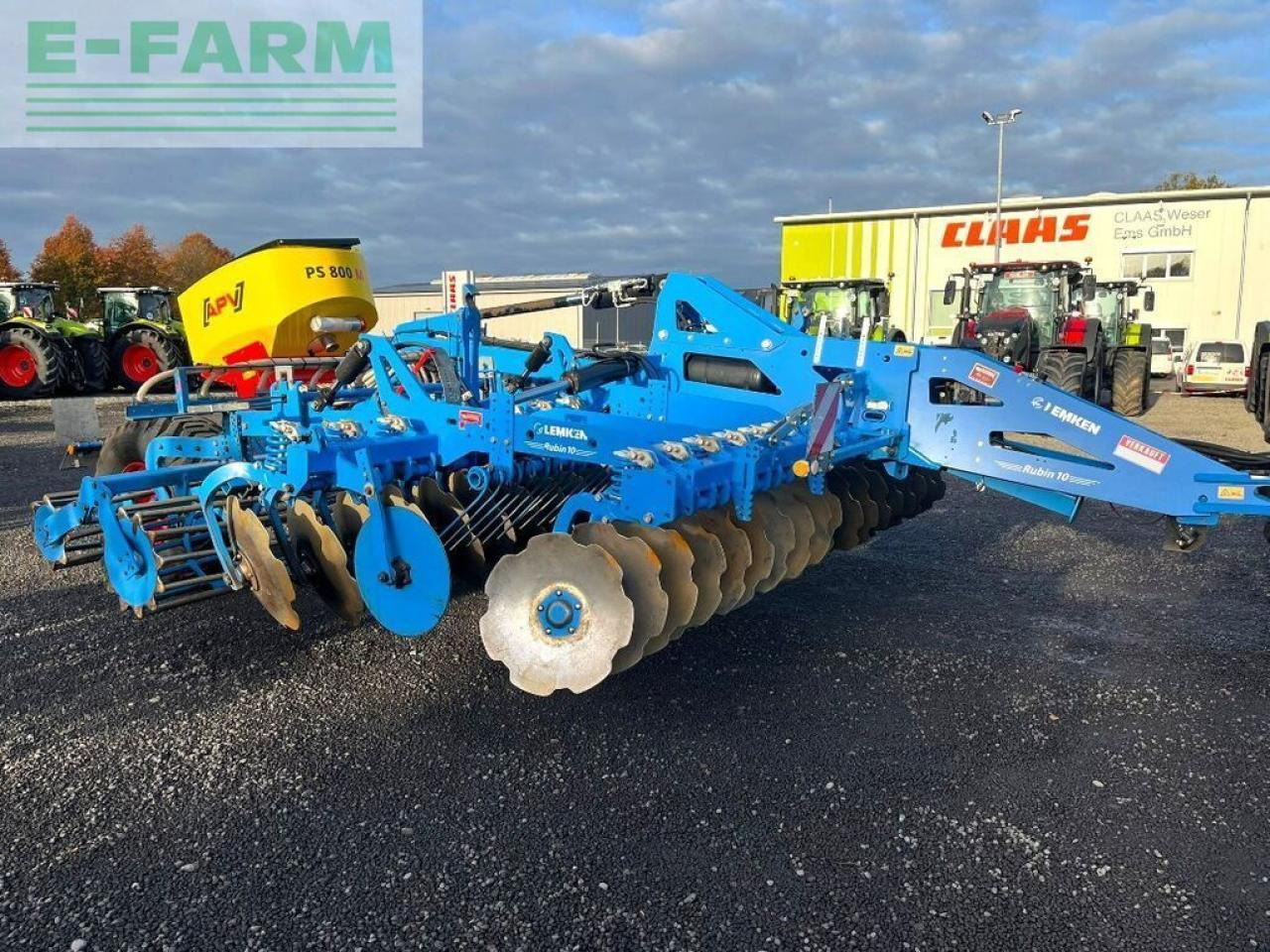 Lemken rubin 10/500 kua, kurzscheibenegge, apv ps 800 m - Disc harrow: picture 2 Lemken rubin 10/500 kua, kurzscheibenegge, apv ps 800 m - Disc harrow: picture 2