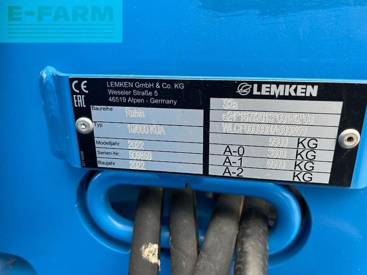 Lemken rubin 10/600 kua - Disc harrow: picture 4 Lemken rubin 10/600 kua - Disc harrow: picture 4