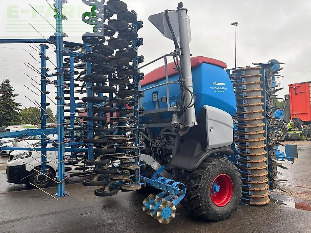 Lemken zirkon 12/600 ka + solitair 25/600 ka 150 - Seed drill: picture 4 Lemken zirkon 12/600 ka + solitair 25/600 ka 150 - Seed drill: picture 4