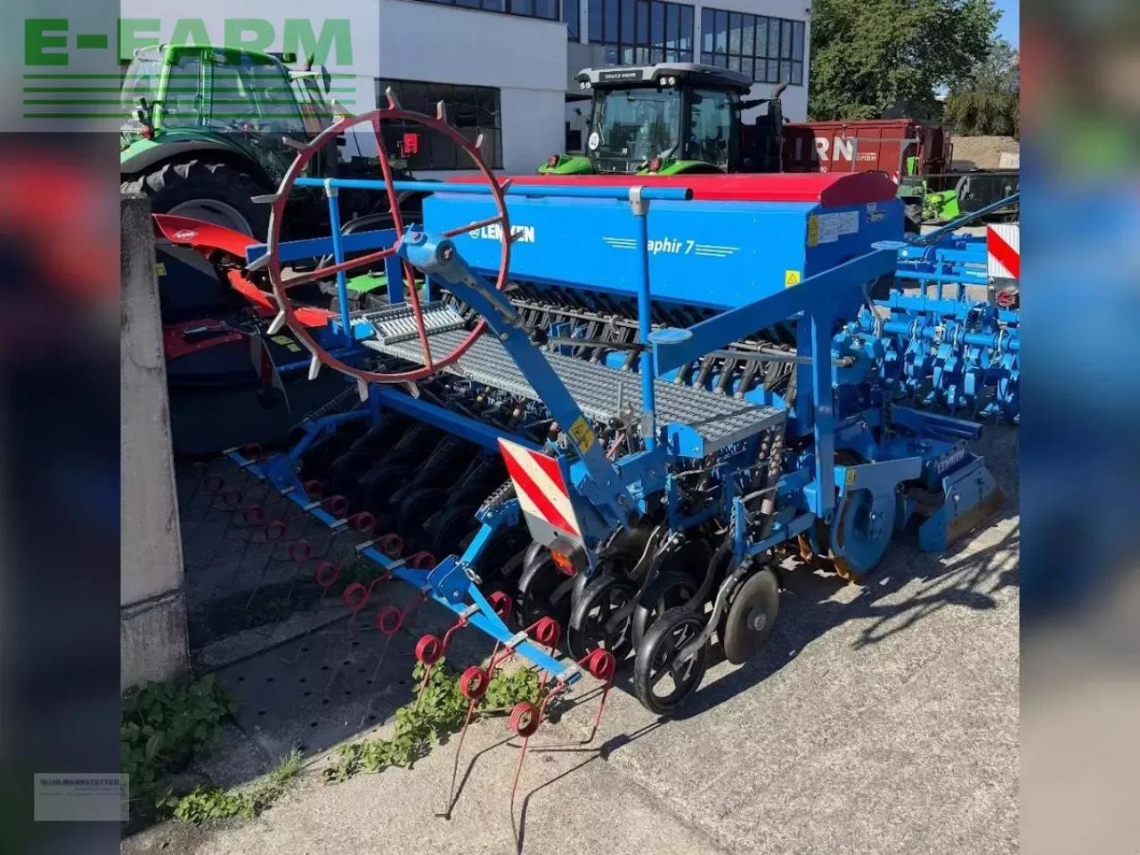 Lemken zirkon 7/300 + saphir 7/300 - Combine seed drill: picture 2 Lemken zirkon 7/300 + saphir 7/300 - Combine seed drill: picture 2