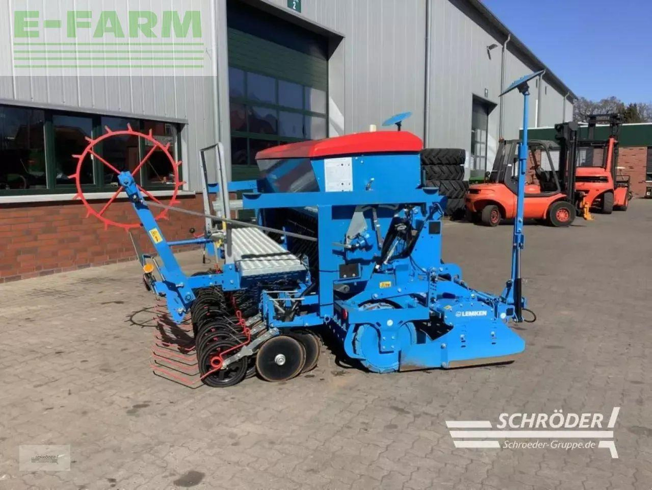 Lemken zirkon 8/300 + saphir 9/300 - Combine seed drill: picture 5 Lemken zirkon 8/300 + saphir 9/300 - Combine seed drill: picture 5