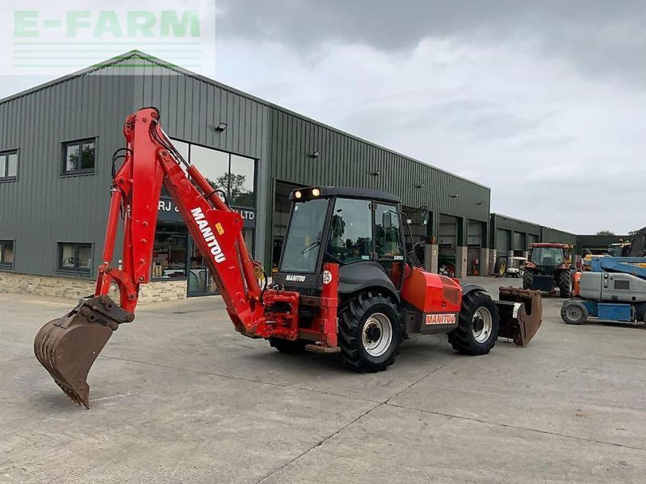 Manitou manihoe mlb 625t telehandler/digger(st23773) - Telescopic handler: picture 4 Manitou manihoe mlb 625t telehandler/digger(st23773) - Telescopic handler: picture 4