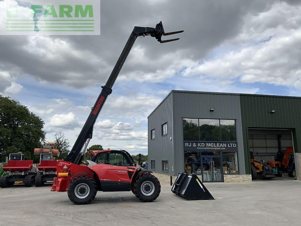 Manitou mlt961-145 v+l elite telehandler (st21724) - Telescopic handler: picture 1 Manitou mlt961-145 v+l elite telehandler (st21724) - Telescopic handler: picture 1
