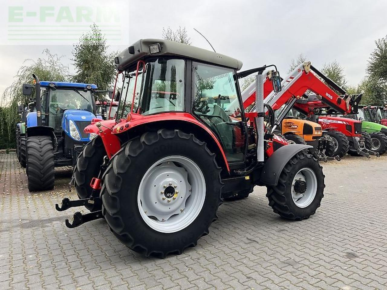 Massey Ferguson 5455 dyna-4 + massey ferguson 955 - Farm tractor: picture 5 Massey Ferguson 5455 dyna-4 + massey ferguson 955 - Farm tractor: picture 5