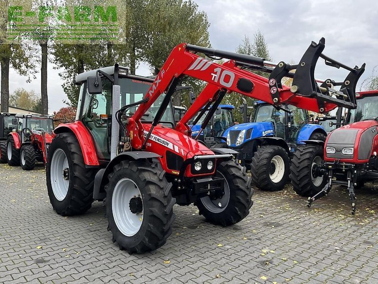 Massey Ferguson 6455 dyna-6 + mailleux mx t10 - Farm tractor: picture 3 Massey Ferguson 6455 dyna-6 + mailleux mx t10 - Farm tractor: picture 3