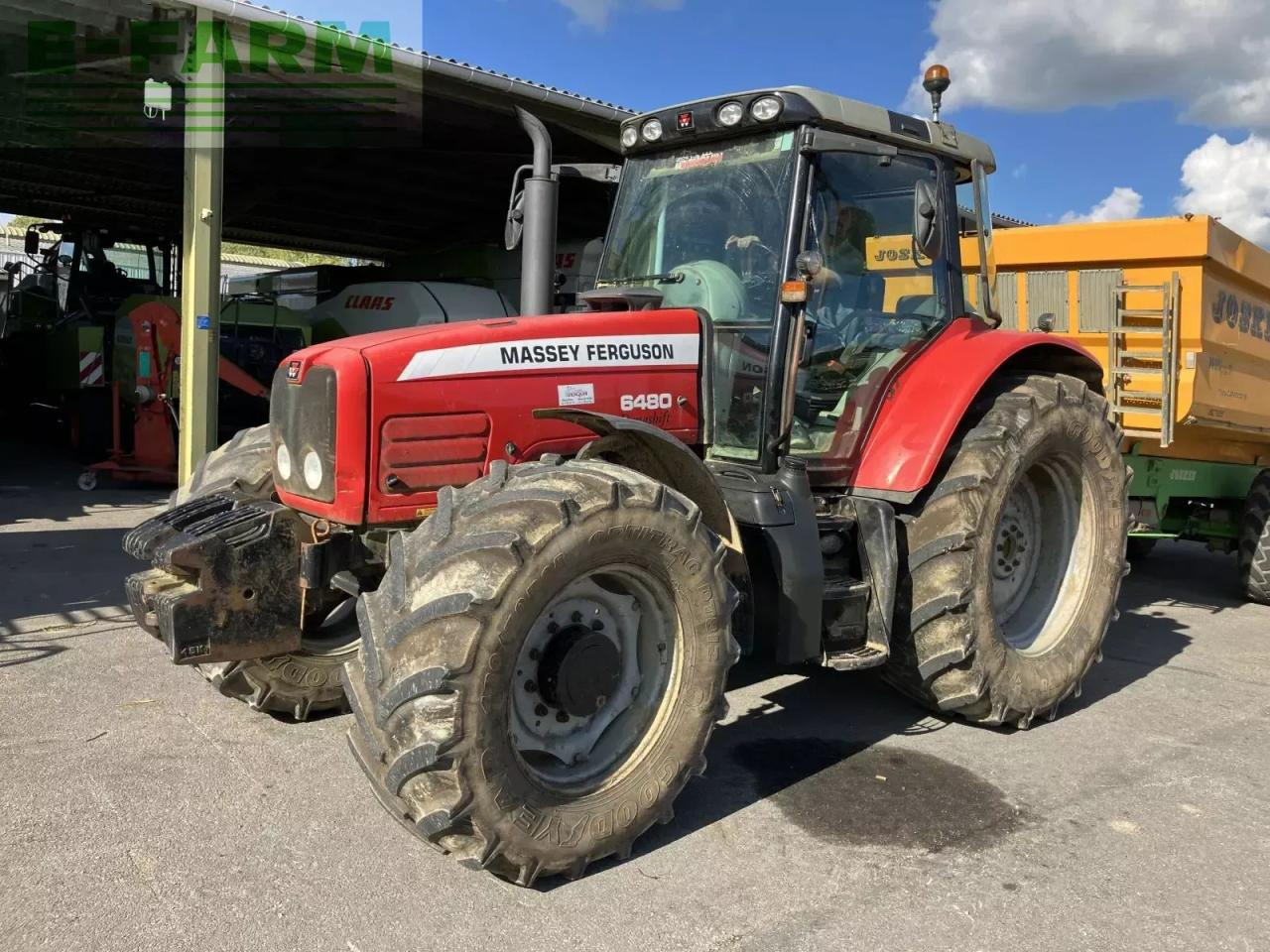 Massey Ferguson 6480 - Farm tractor: picture 1 Massey Ferguson 6480 - Farm tractor: picture 1