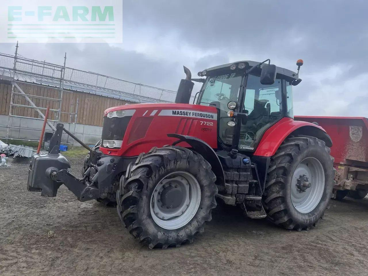 Massey Ferguson 7722 dyna-vt exclusive Exclusive - Farm tractor: picture 1 Massey Ferguson 7722 dyna-vt exclusive Exclusive - Farm tractor: picture 1