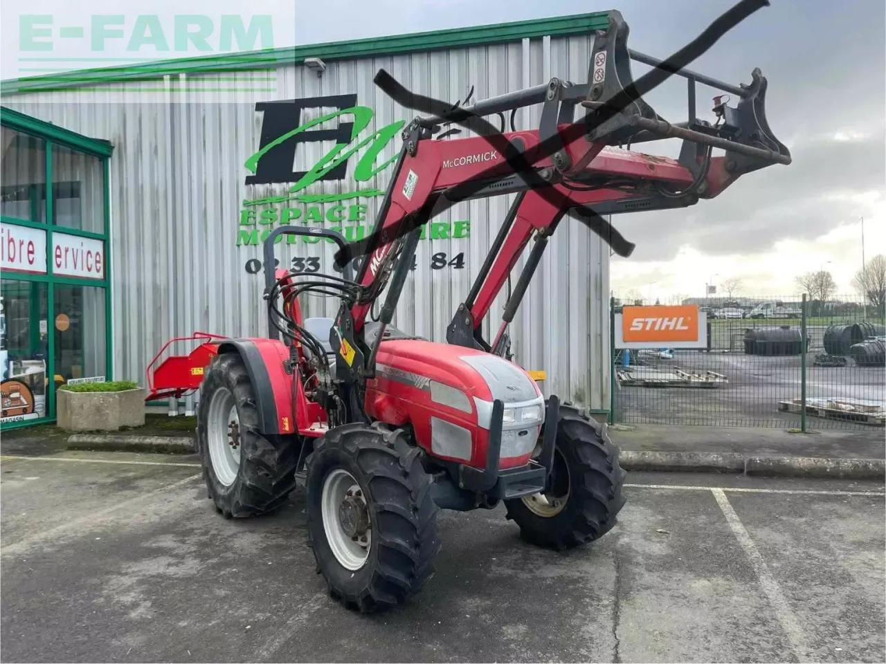McCormick tracteur agricole c80l mc cormick - Farm tractor: picture 2 McCormick tracteur agricole c80l mc cormick - Farm tractor: picture 2