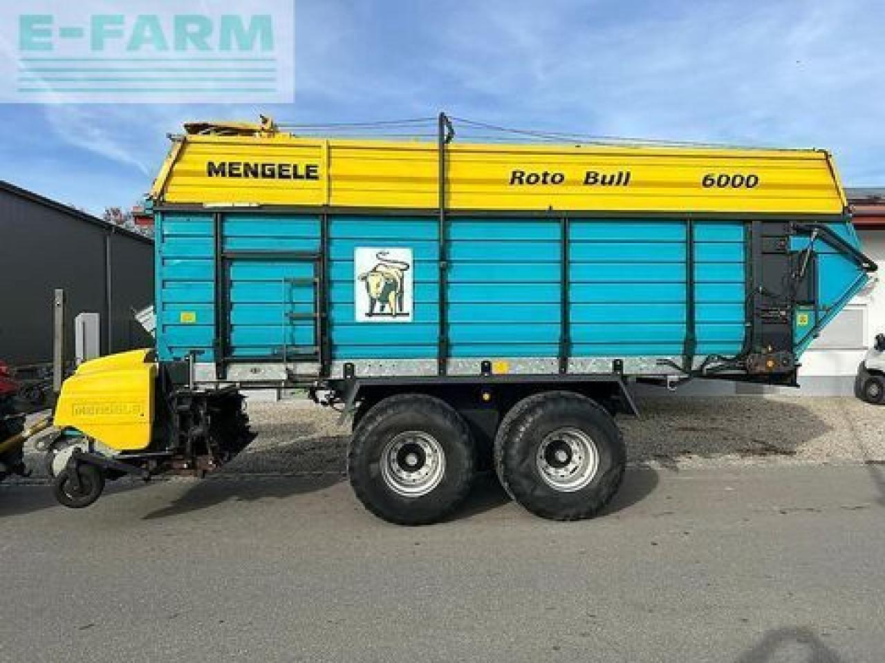 Mengele rotobull 6000/2 mit 700/45-22,5 bereifung und na - Farm tipping trailer/ Dumper: picture 2 Mengele rotobull 6000/2 mit 700/45-22,5 bereifung und na - Farm tipping trailer/ Dumper: picture 2