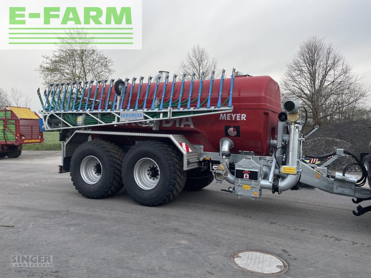 Meyer-Lohne mls 16000 mit bomech farmer 15 - Slurry tanker: picture 3 Meyer-Lohne mls 16000 mit bomech farmer 15 - Slurry tanker: picture 3