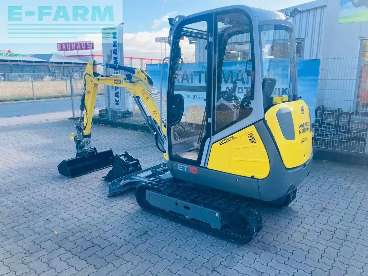 Neuson et 18 mit powertilt - Mini excavator: picture 4 Neuson et 18 mit powertilt - Mini excavator: picture 4
