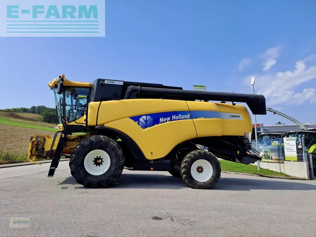 New Holland cx8050 - Combine harvester: picture 3 New Holland cx8050 - Combine harvester: picture 3