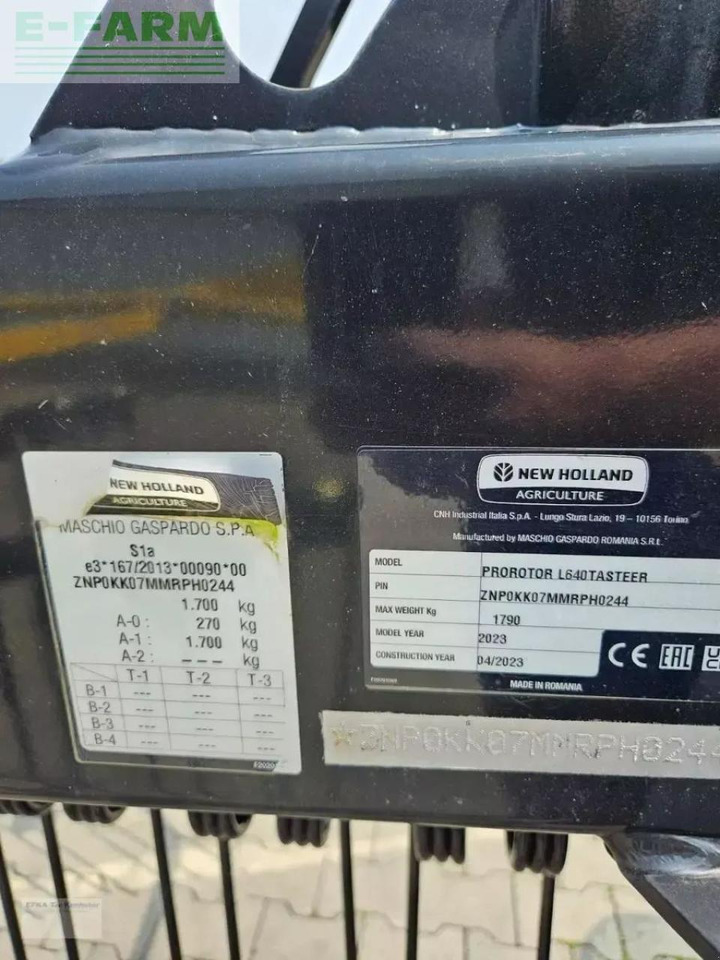 Tedder/ Rake New Holland prorotor l640t: picture 8 Tedder/ Rake New Holland prorotor l640t: picture 8