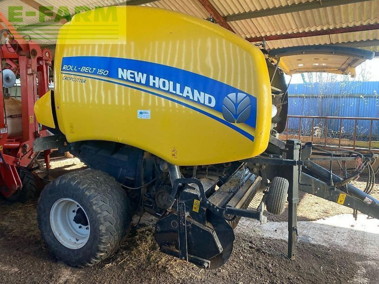 New Holland roll belt 150 - Square baler: picture 1 New Holland roll belt 150 - Square baler: picture 1