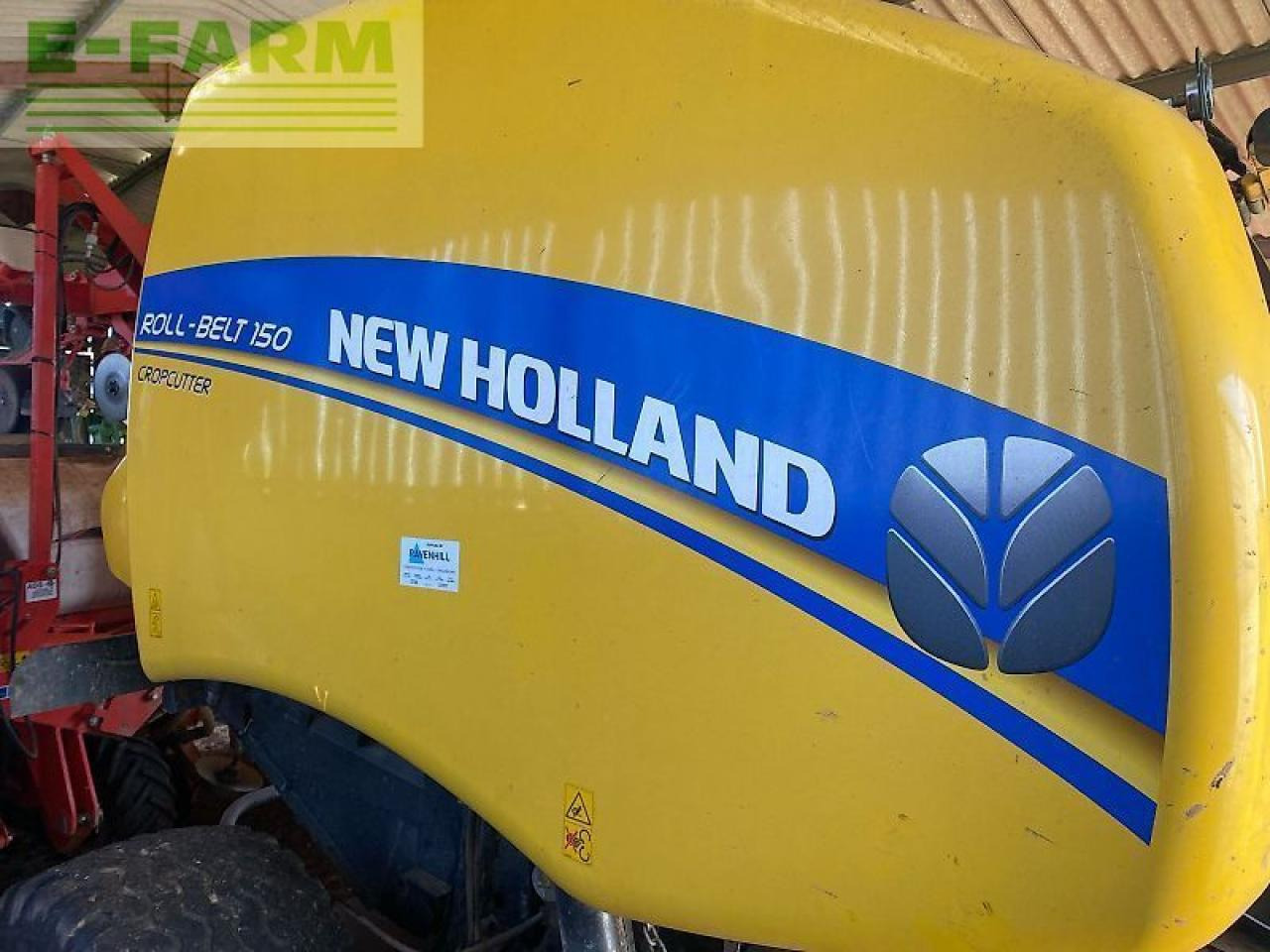 New Holland roll belt 150 - Square baler: picture 2 New Holland roll belt 150 - Square baler: picture 2