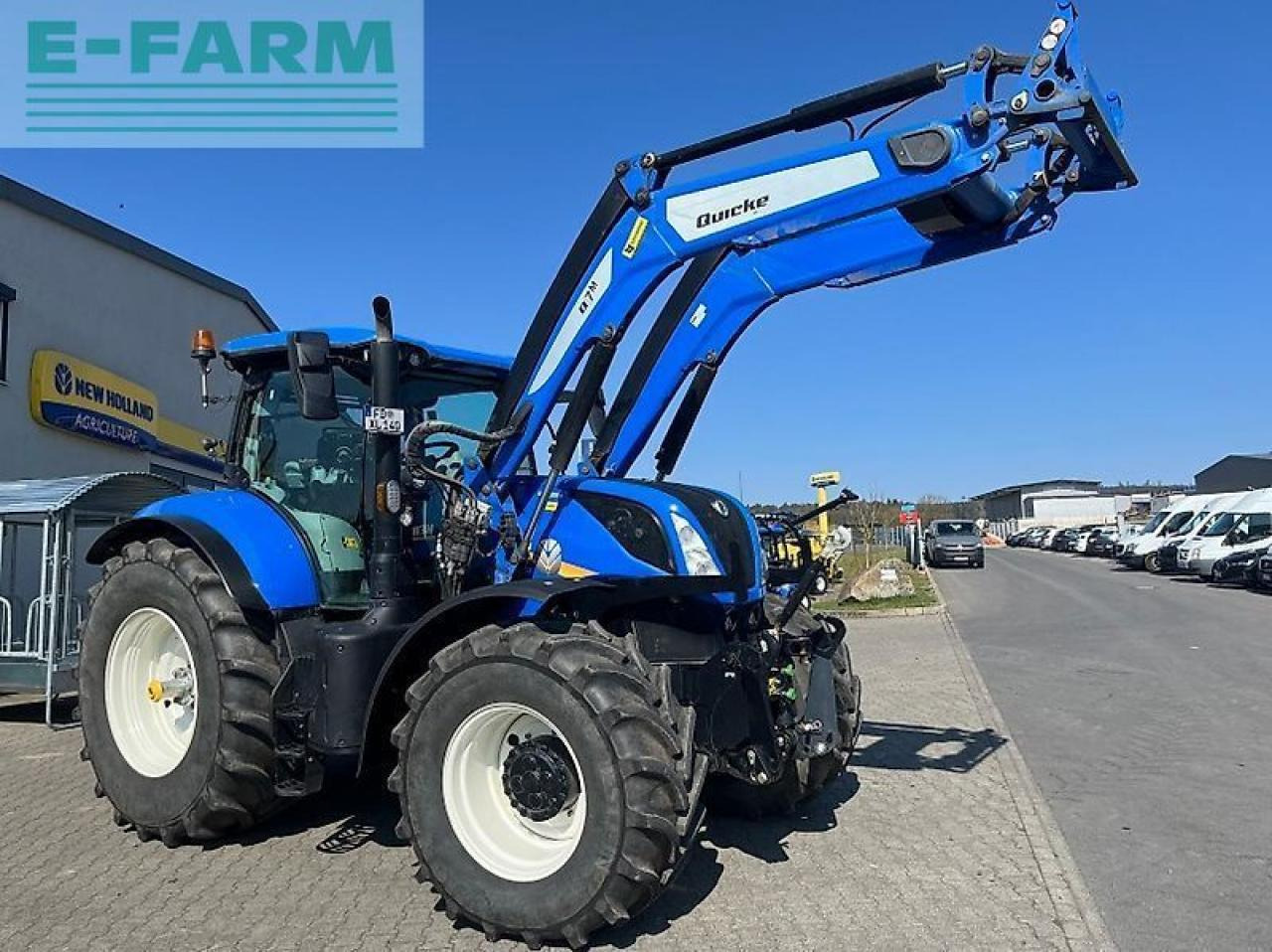 New Holland t 7.270 ac - Farm tractor: picture 1 New Holland t 7.270 ac - Farm tractor: picture 1