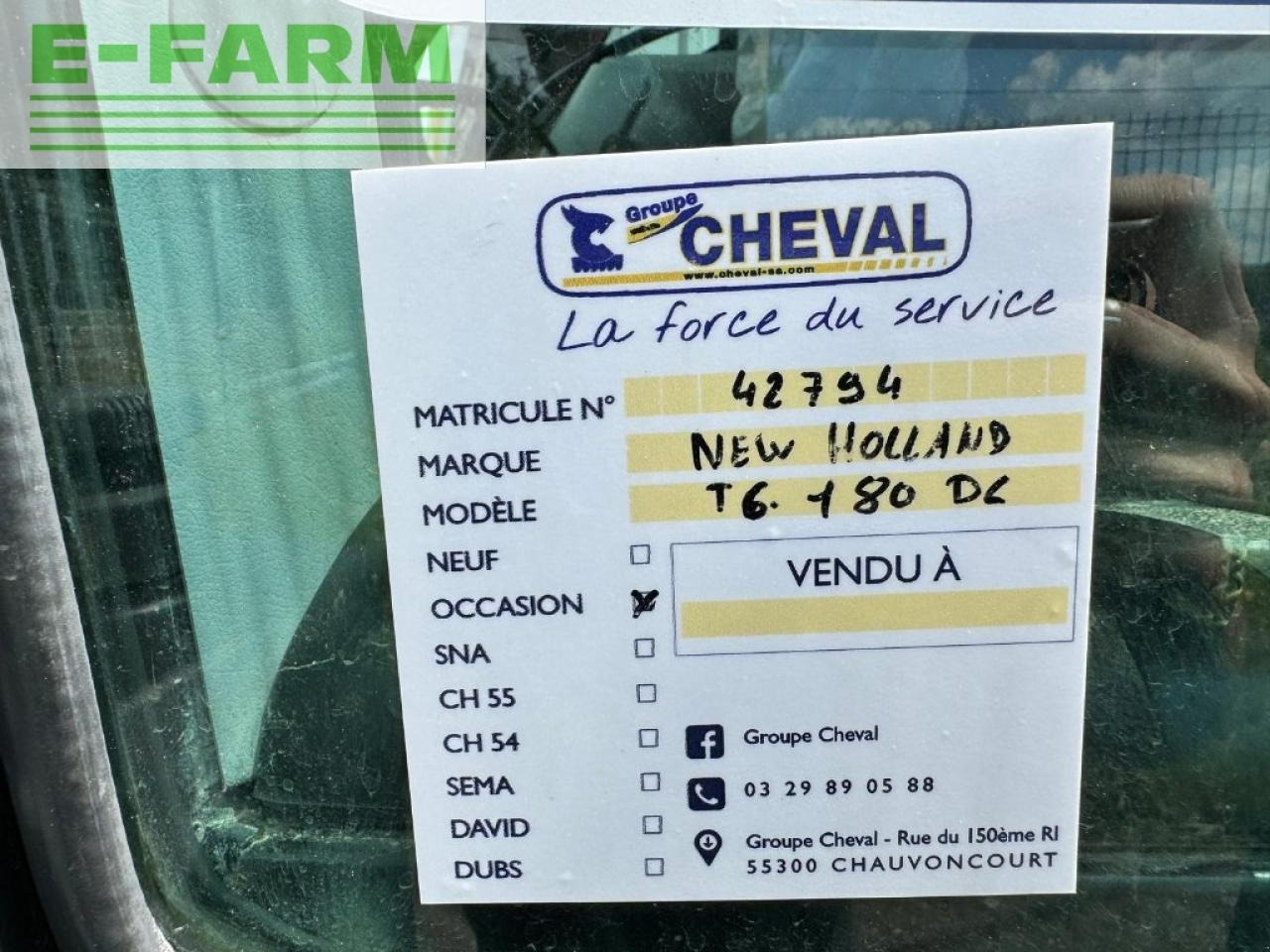 New Holland t6.180dct - Farm tractor: picture 5 New Holland t6.180dct - Farm tractor: picture 5