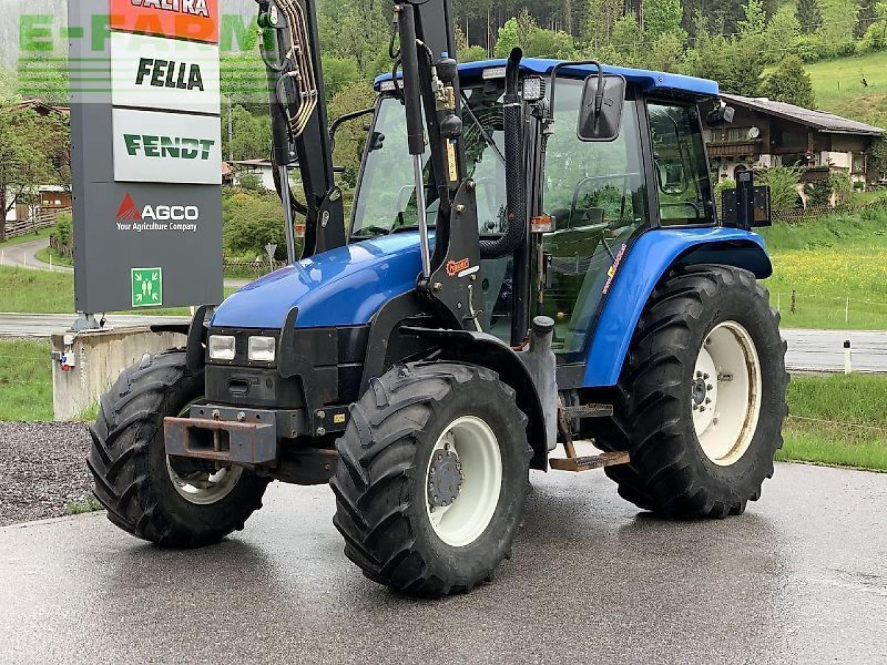 New Holland tl 70 a + hauer frontlader A - Farm tractor: picture 2 New Holland tl 70 a + hauer frontlader A - Farm tractor: picture 2