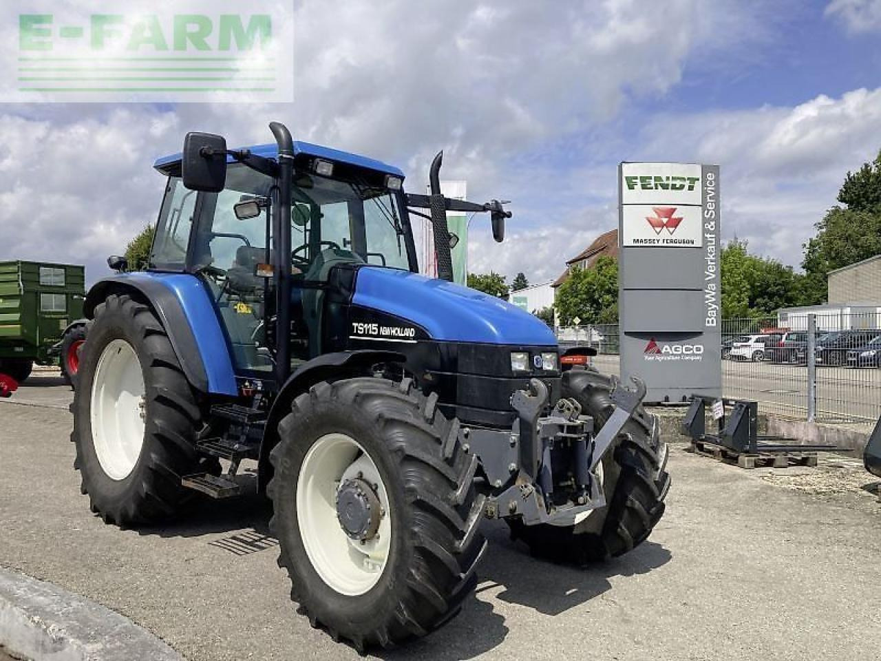 New Holland ts 115 - Farm tractor: picture 1 New Holland ts 115 - Farm tractor: picture 1
