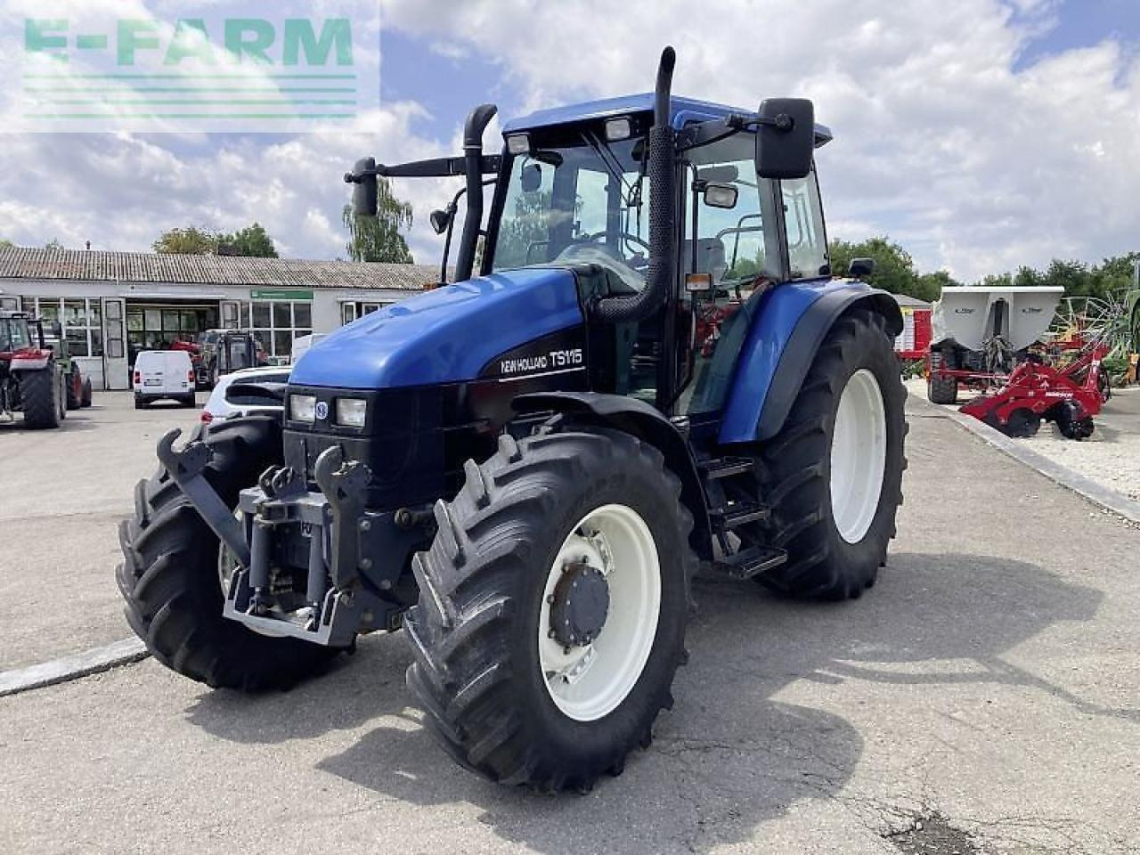New Holland ts 115 - Farm tractor: picture 4 New Holland ts 115 - Farm tractor: picture 4