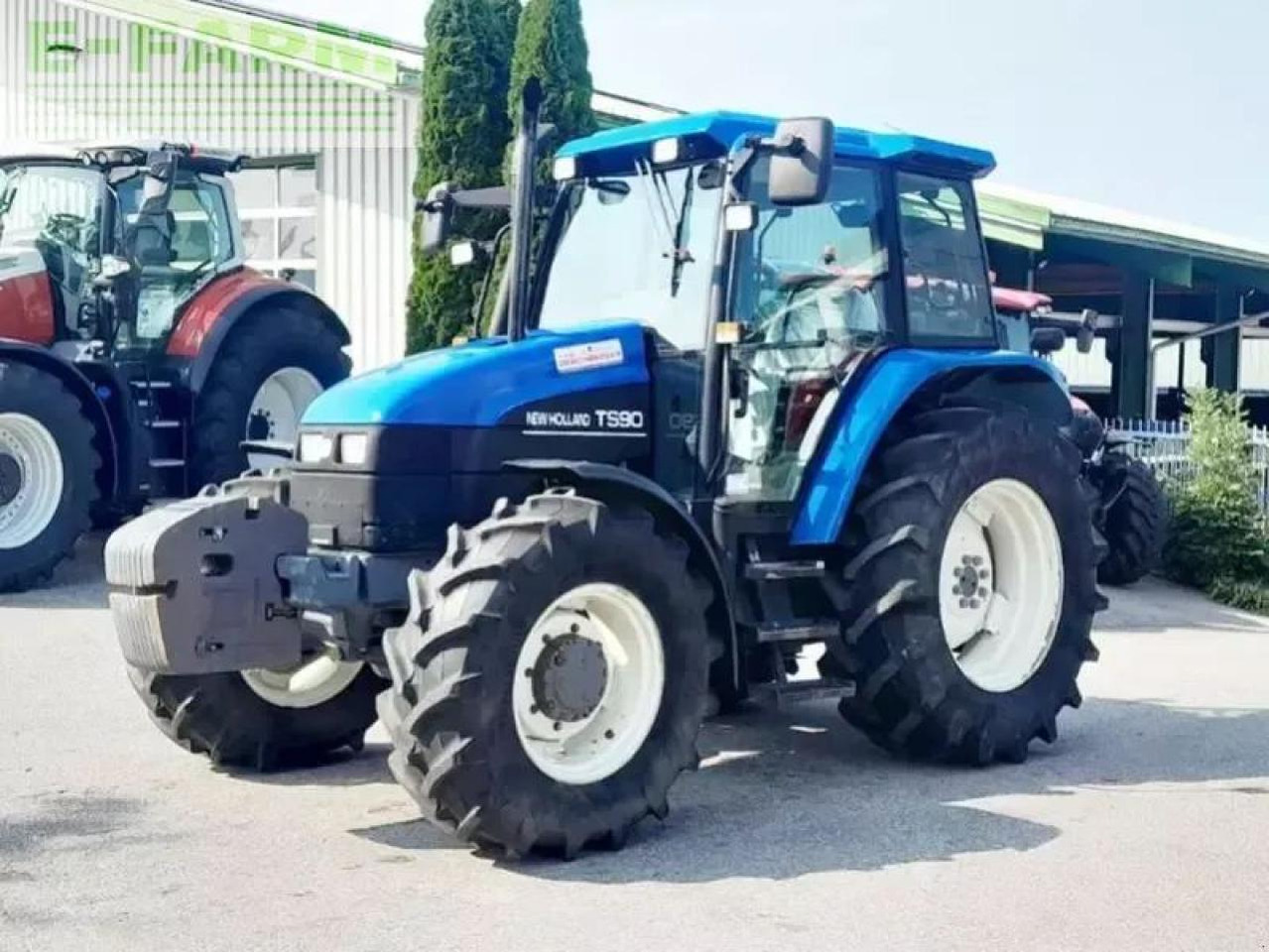 New Holland ts90 - Farm tractor: picture 1 New Holland ts90 - Farm tractor: picture 1