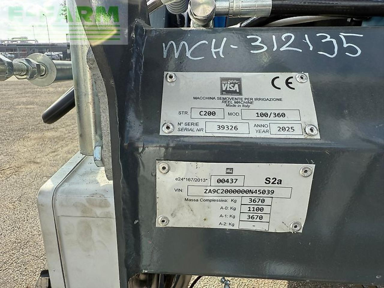 Irrigation system Nido cons nettuno-haspel c200 100/360: picture 8