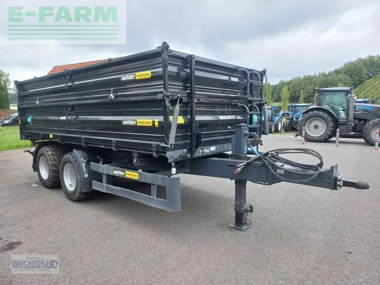 Oehler tdk 130 - Farm tipping trailer/ Dumper: picture 1 Oehler tdk 130 - Farm tipping trailer/ Dumper: picture 1