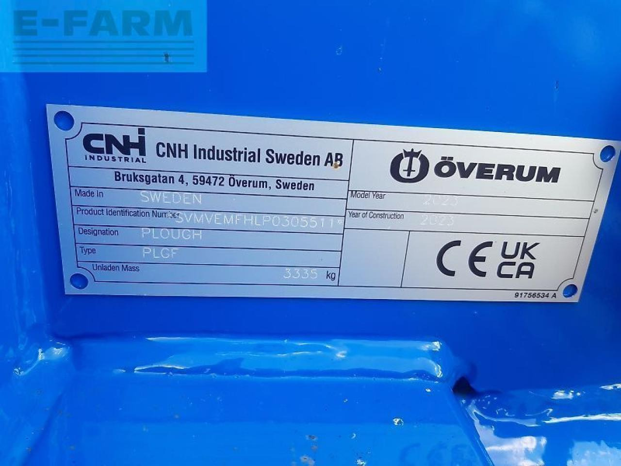 Överum ex 5980 h - Plow: picture 1 Överum ex 5980 h - Plow: picture 1