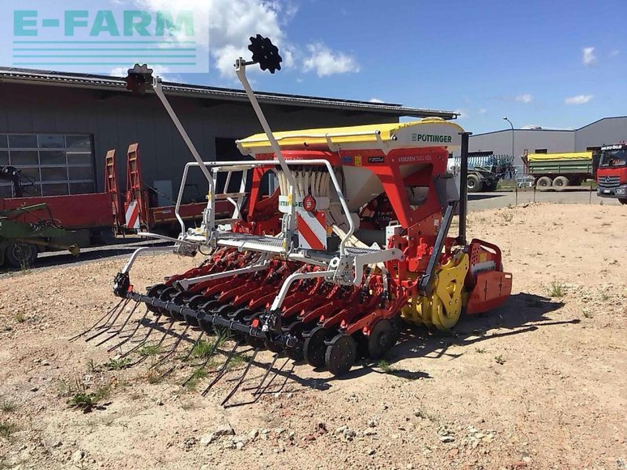 Pöttinger aerosem 3002 add + lion 303 - Seed drill: picture 4 Pöttinger aerosem 3002 add + lion 303 - Seed drill: picture 4
