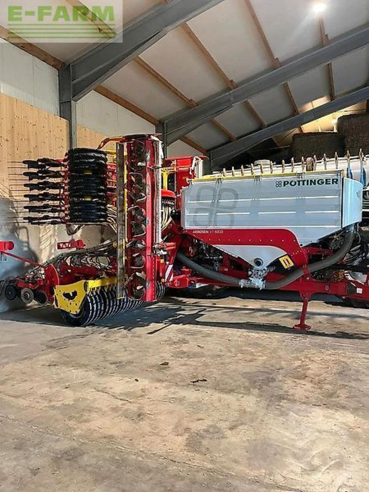 Pöttinger aerosem vt 6000 drillmaschine kreiselegge sämaschine - Soil tillage equipment: picture 1 Pöttinger aerosem vt 6000 drillmaschine kreiselegge sämaschine - Soil tillage equipment: picture 1