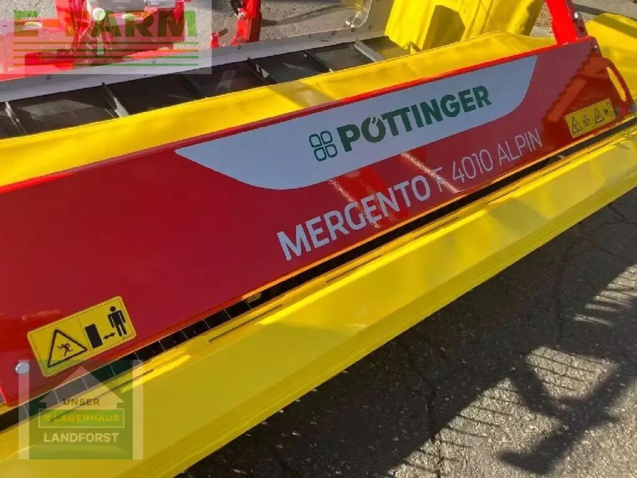 Pöttinger f 4010 alpin - Tedder/ Rake: picture 2 Pöttinger f 4010 alpin - Tedder/ Rake: picture 2