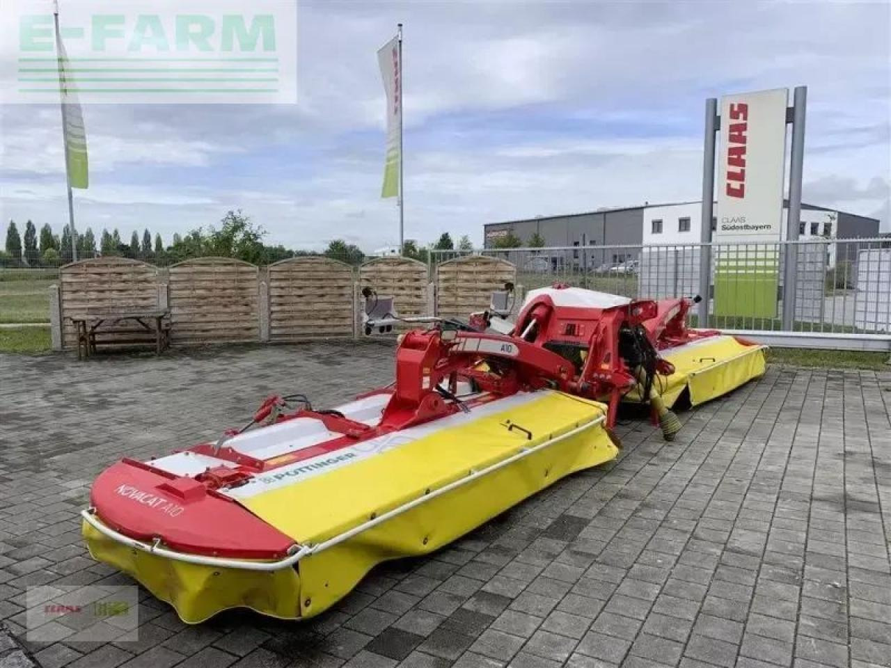 Pöttinger gebr. novacat a10cf cross flow - Mower: picture 1 Pöttinger gebr. novacat a10cf cross flow - Mower: picture 1
