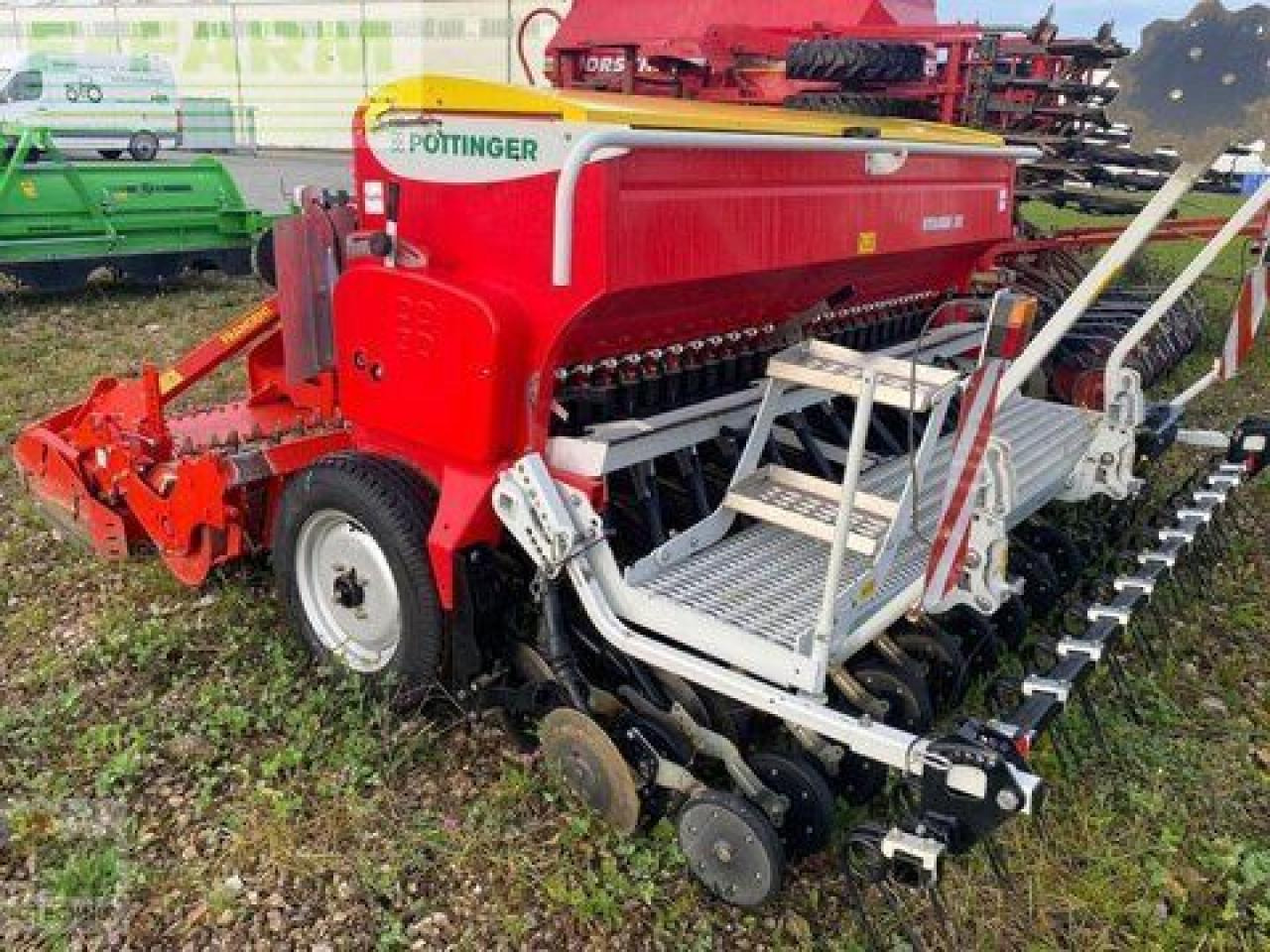 Pöttinger pöttinger vitasem 302 + fradent kreiselegge r303 - Seed drill: picture 1 Pöttinger pöttinger vitasem 302 + fradent kreiselegge r303 - Seed drill: picture 1