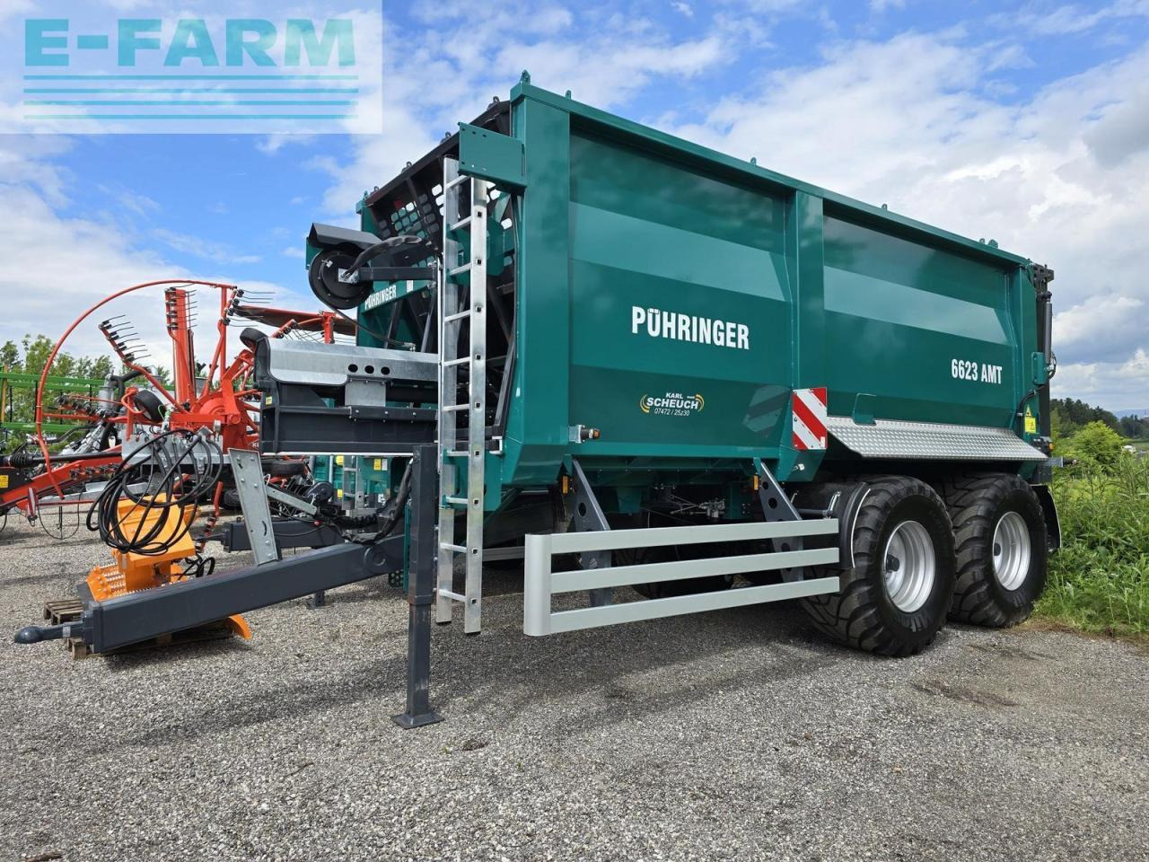 Pühringer amt6623 - Farm tipping trailer/ Dumper: picture 1 Pühringer amt6623 - Farm tipping trailer/ Dumper: picture 1