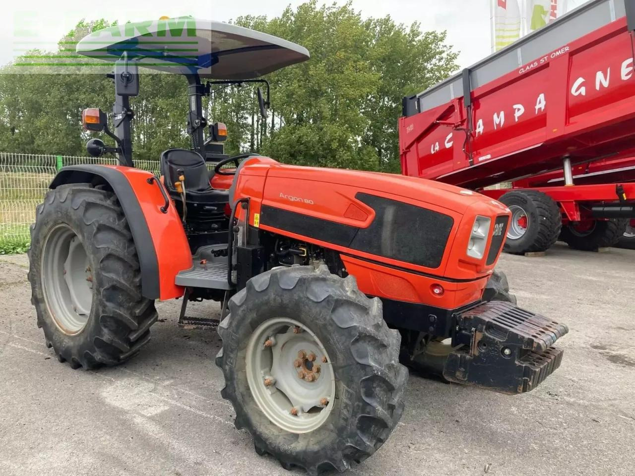 Same argon 80 - Farm tractor: picture 2 Same argon 80 - Farm tractor: picture 2