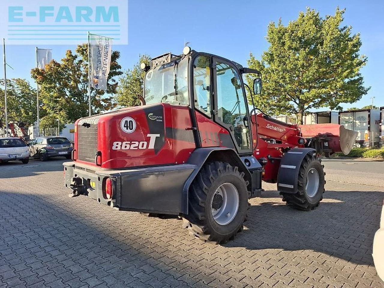 Schäffer 8620t - 2 mit 40km/h, klima, 95 kw - Mini excavator: picture 5 Schäffer 8620t - 2 mit 40km/h, klima, 95 kw - Mini excavator: picture 5