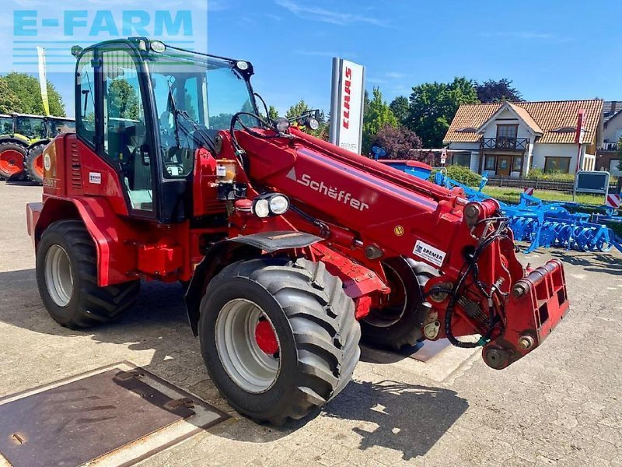 Schäffer 9530 t, teleskop, zentralschmierung, bereifung neu - Mini excavator: picture 5 Schäffer 9530 t, teleskop, zentralschmierung, bereifung neu - Mini excavator: picture 5