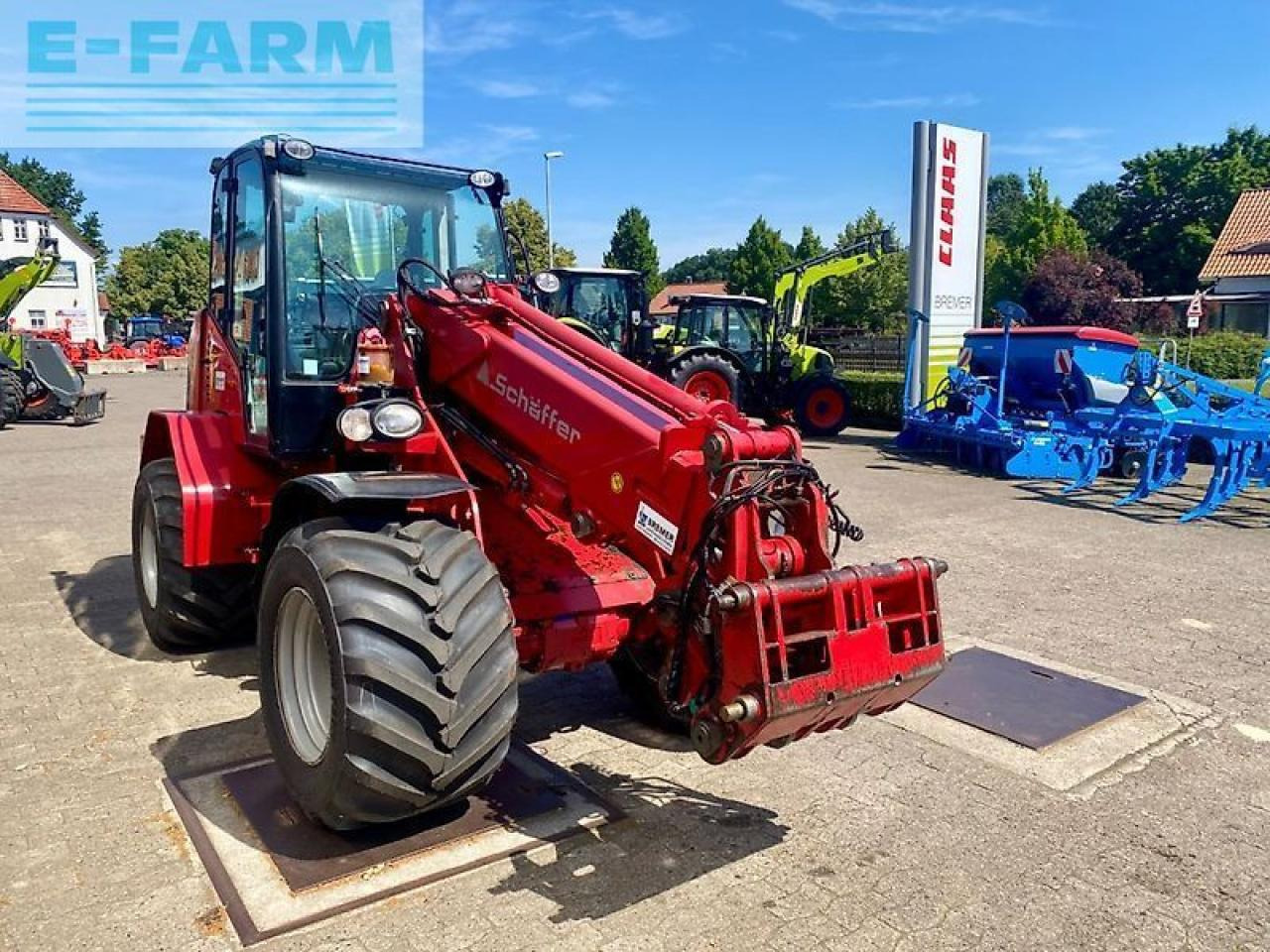 Schäffer 9530 t, teleskop, zentralschmierung, bereifung neu - Mini excavator: picture 4 Schäffer 9530 t, teleskop, zentralschmierung, bereifung neu - Mini excavator: picture 4