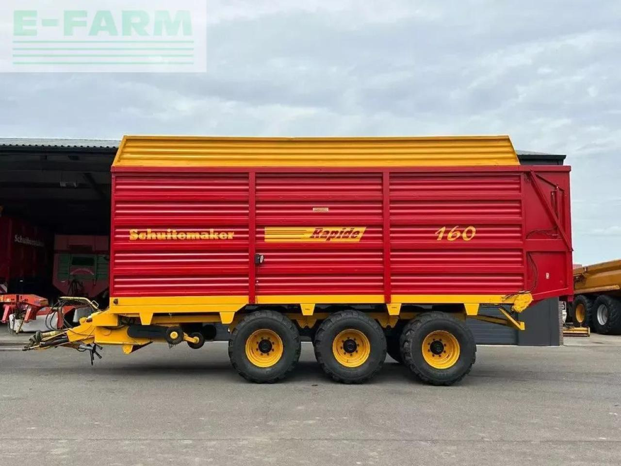 Self-loading wagon Schuitemaker SR Holland rapide 160: picture 7