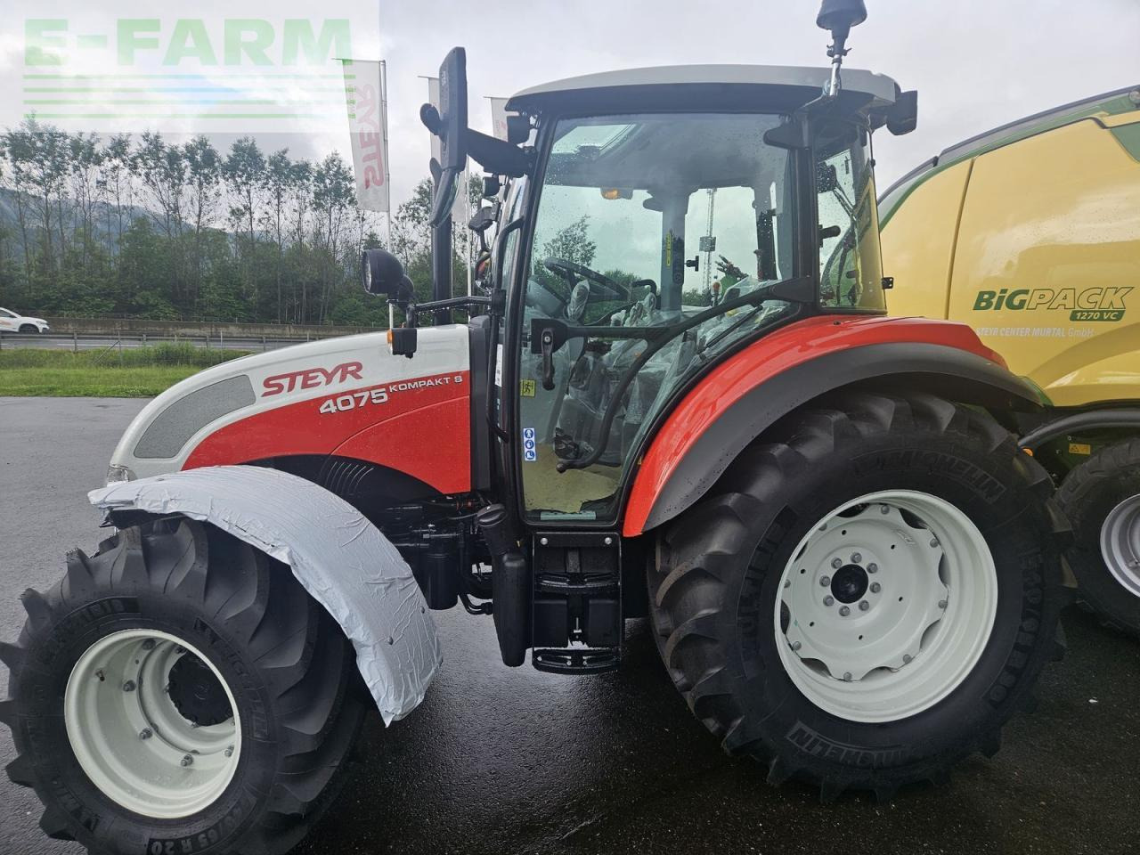 Steyr 4075 kompakt s (stage v) - Farm tractor: picture 1 Steyr 4075 kompakt s (stage v) - Farm tractor: picture 1