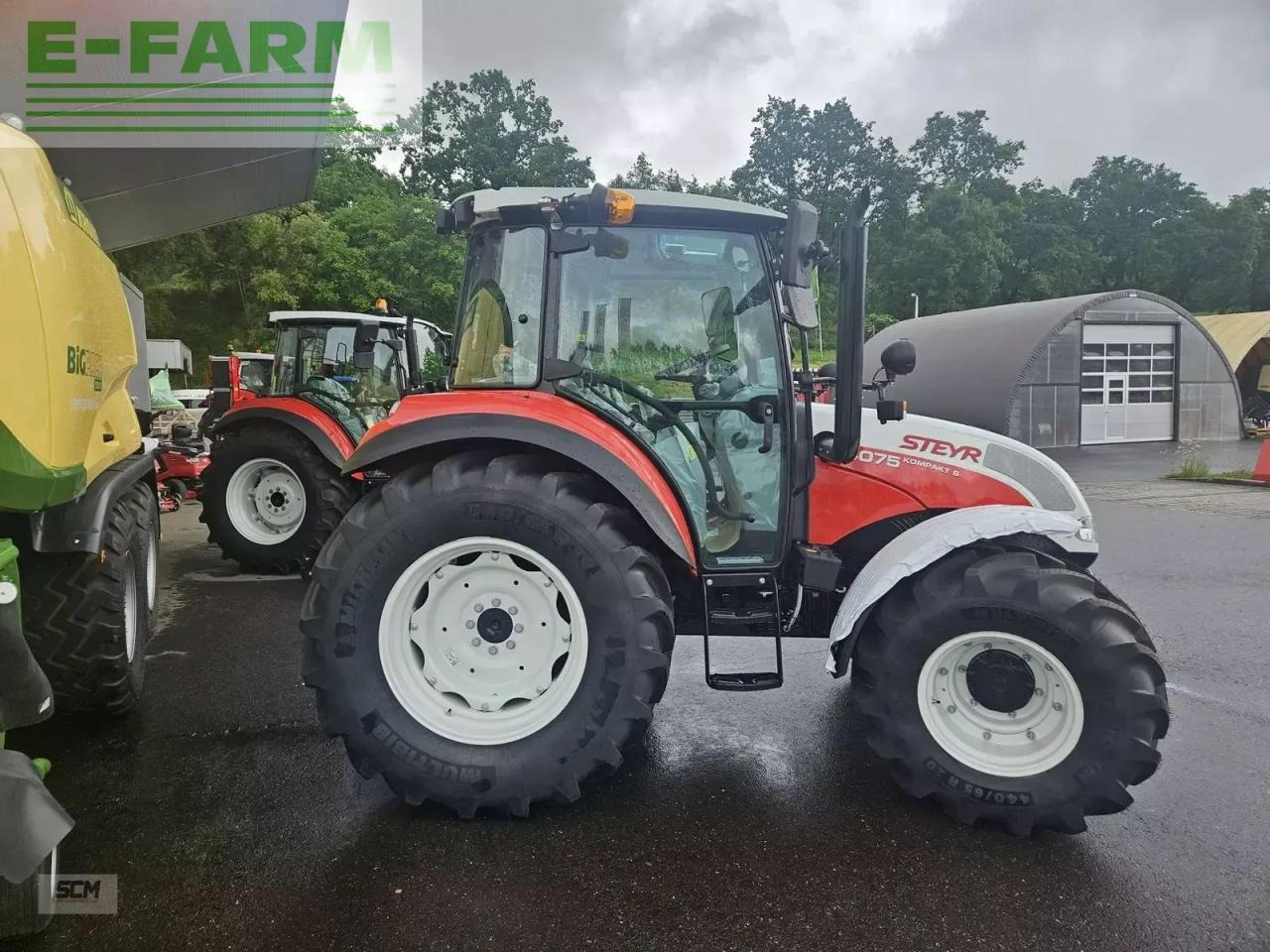 Steyr 4075 kompakt s (stage v) - Farm tractor: picture 3 Steyr 4075 kompakt s (stage v) - Farm tractor: picture 3