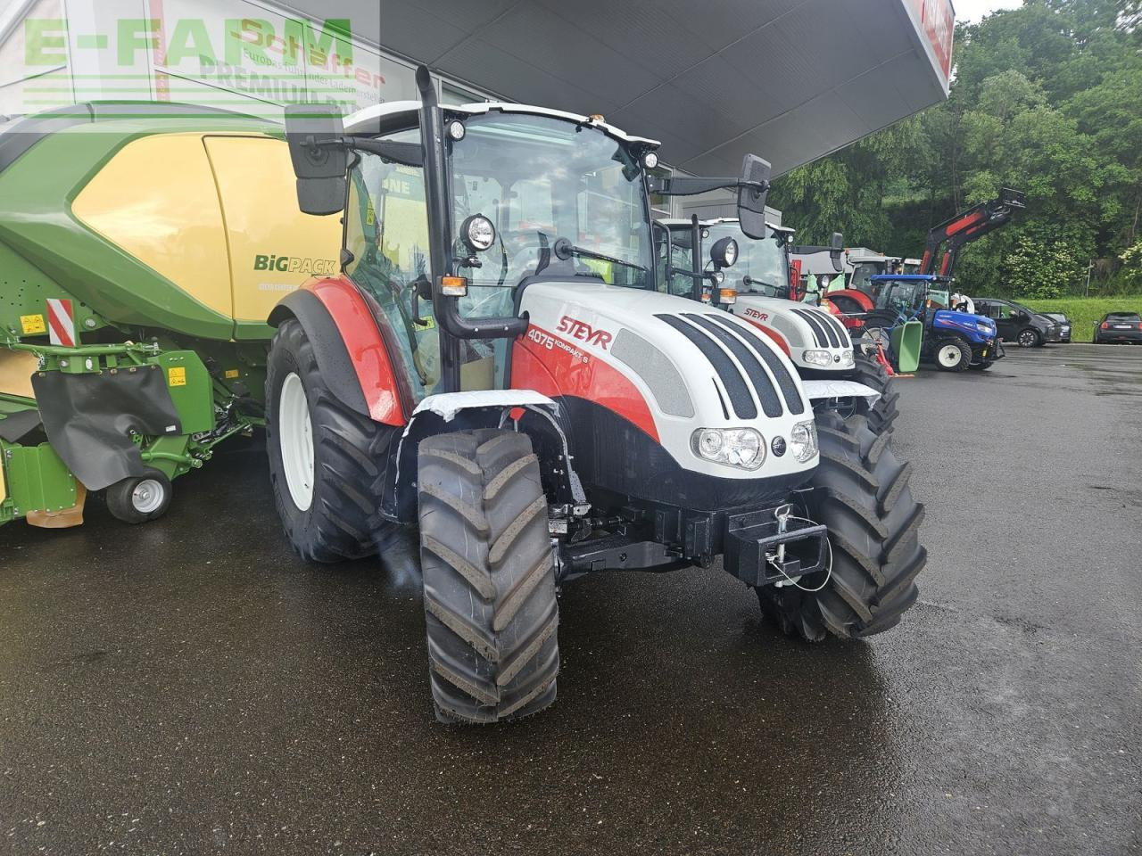 Steyr 4075 kompakt s (stage v) - Farm tractor: picture 2 Steyr 4075 kompakt s (stage v) - Farm tractor: picture 2