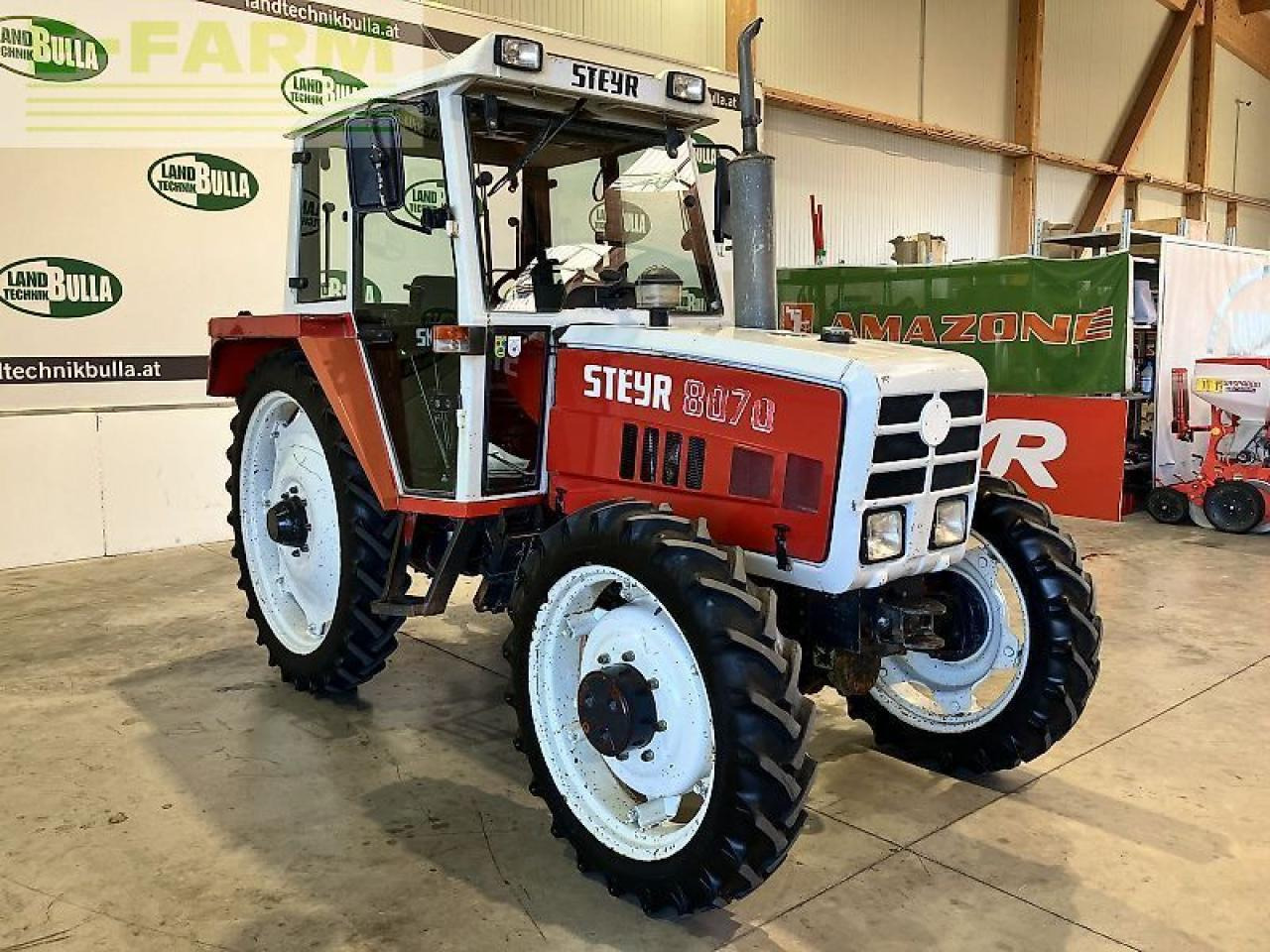Steyr 8070 a sk 2 (kk) - Farm tractor: picture 2 Steyr 8070 a sk 2 (kk) - Farm tractor: picture 2